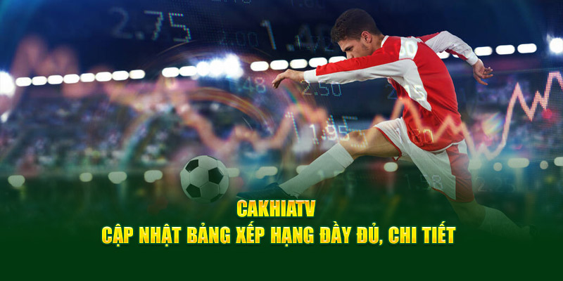 CakhiaTV – Xem trực tiếp bóng đá U23 Châu Á trọn cảm xúc 12 Cakhia TV cập nhật bảng xếp hạng đầy đủ, chi tiết